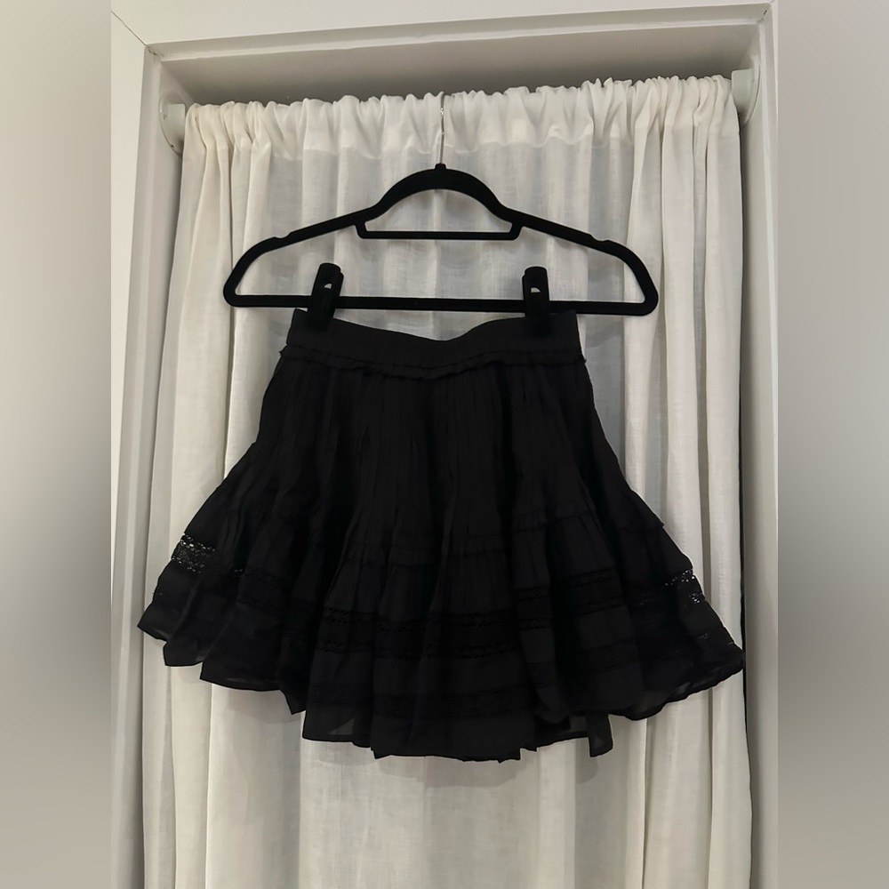 Aritzia Sunday Best Peasant Mini Skirt